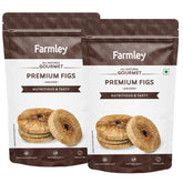 Premium Figs Anjeer Dry Fruit By Farmley 200gm, | Anjeer, Figs, Dry Figs, Afghani Anjeer, Rich Source Of Vitamins Dietary Fiber | 7.0 Ounce | Pack Of 2